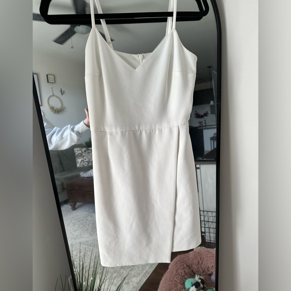 French Connection White Mini Dress